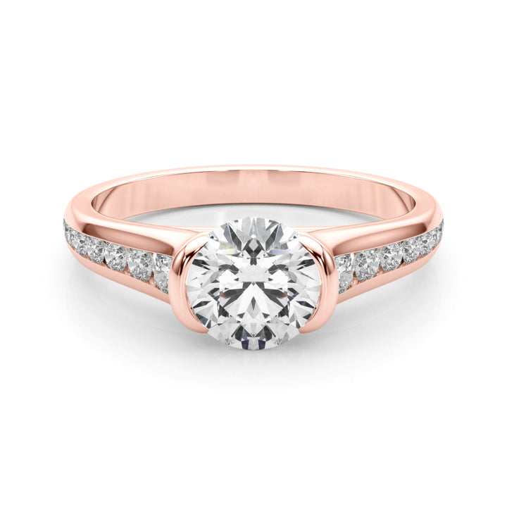 18K Rose Gold 1.33ctw Round Diamond Ring