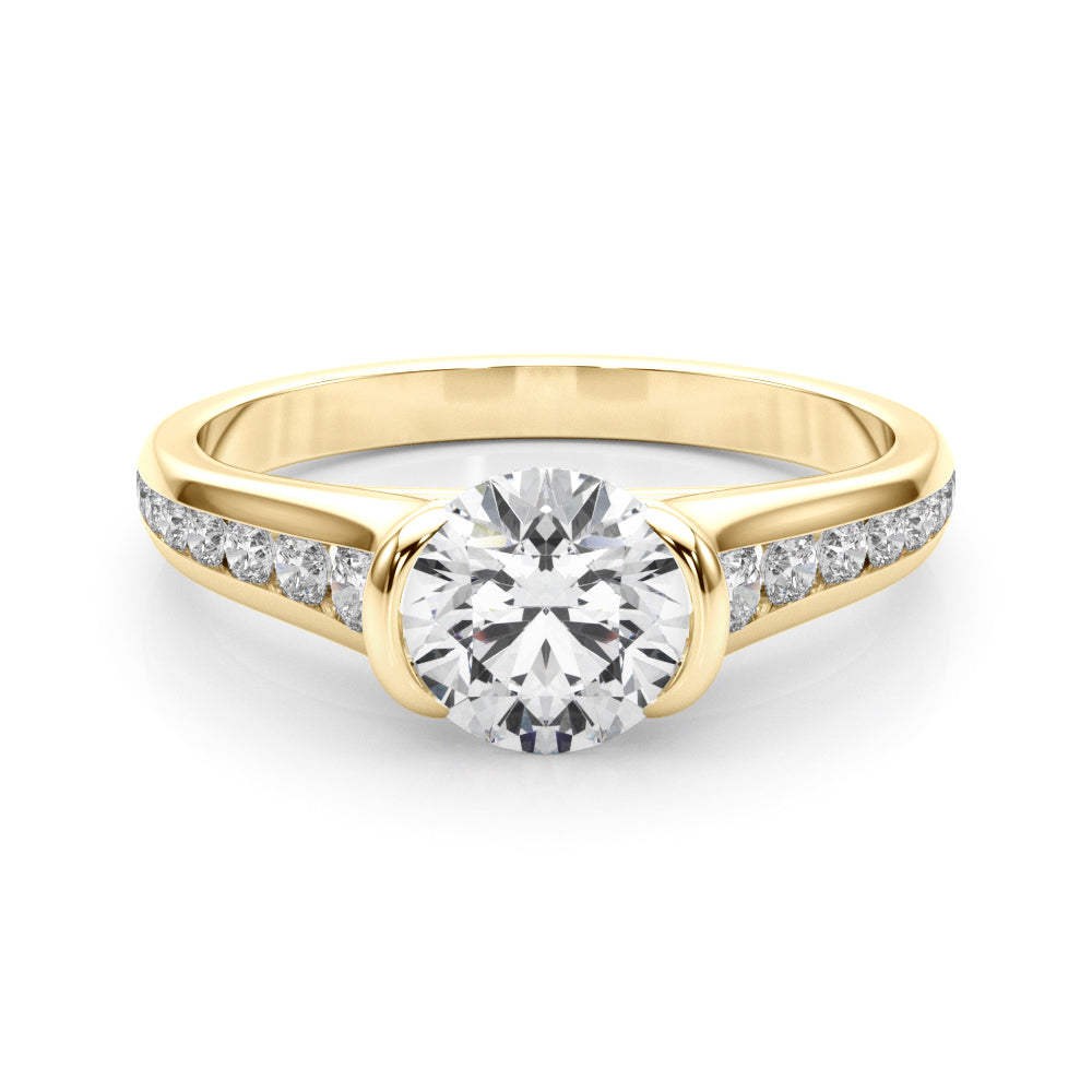 14K Yellow Gold 1.33ctw Diamond Engagement Ring