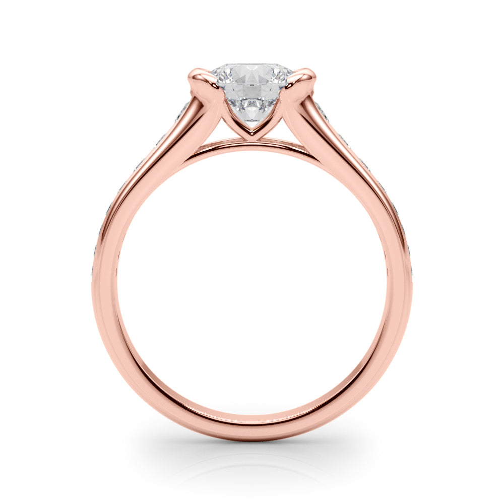 18K Rose Gold 1.33ctw Round Diamond Ring