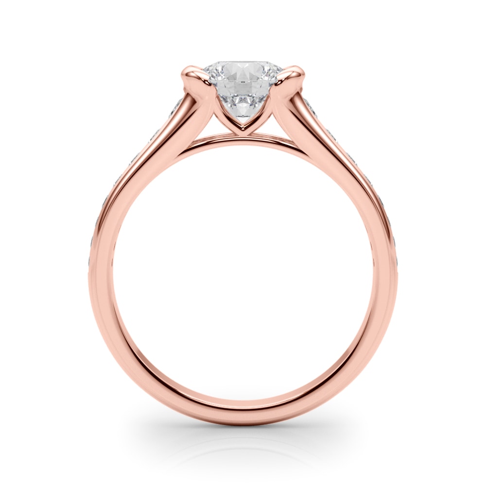 ENGAGEMENT RING ROUND CENTER