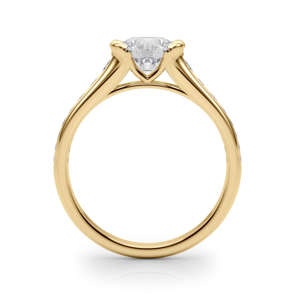 ENGAGEMENT RING ROUND CENTER