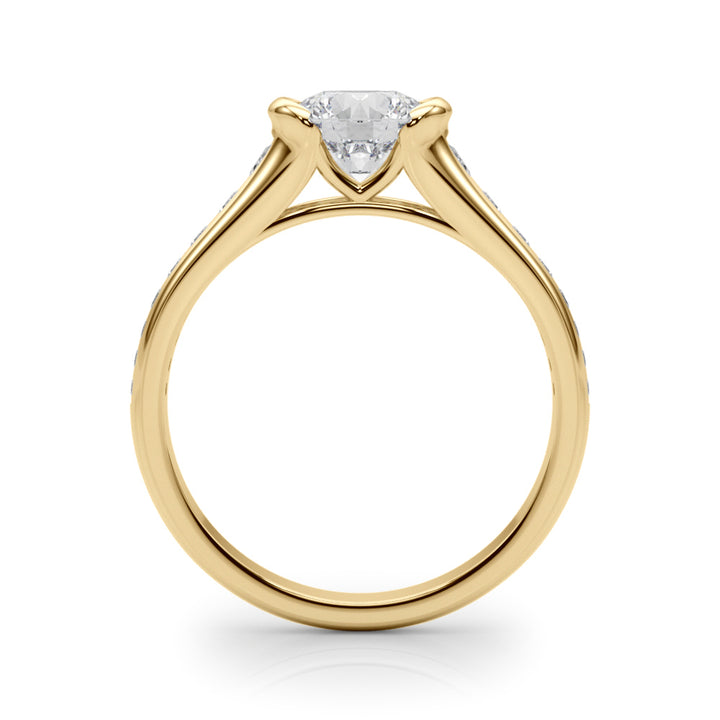 18K Yellow Gold 1.33ctw Diamond Engagement Ring