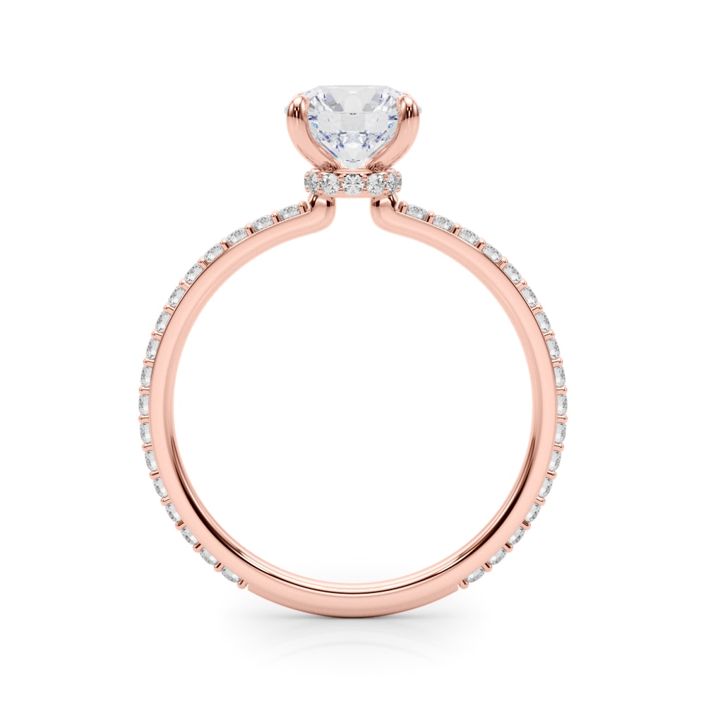 HIDDEN HALO ENGAGEMENT RING