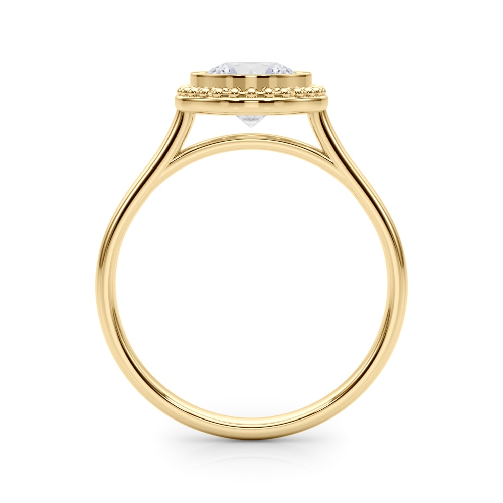 ROUND BEZEL SOLITAIRE