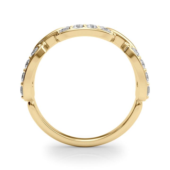 18K Yellow Gold Multi-Diamond Fashion Ring