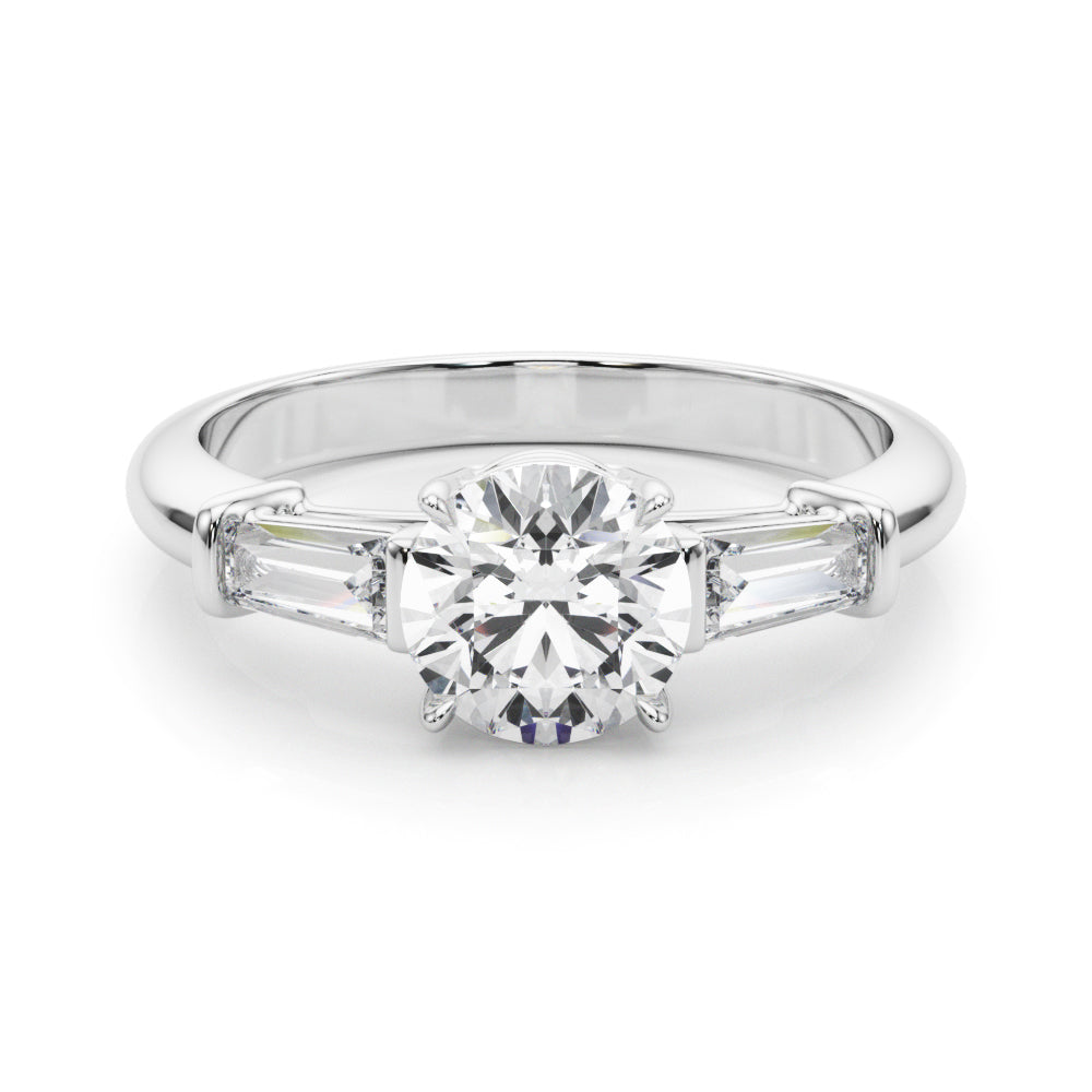 Platinum 1.5 CT Diamond Engagement Ring