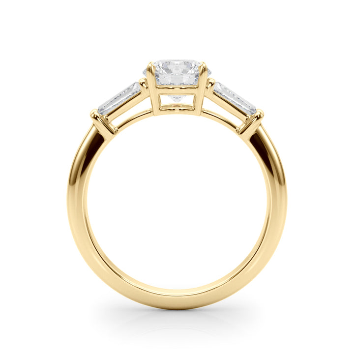 18K Yellow Gold 1.5 CT Diamond Engagement Ring