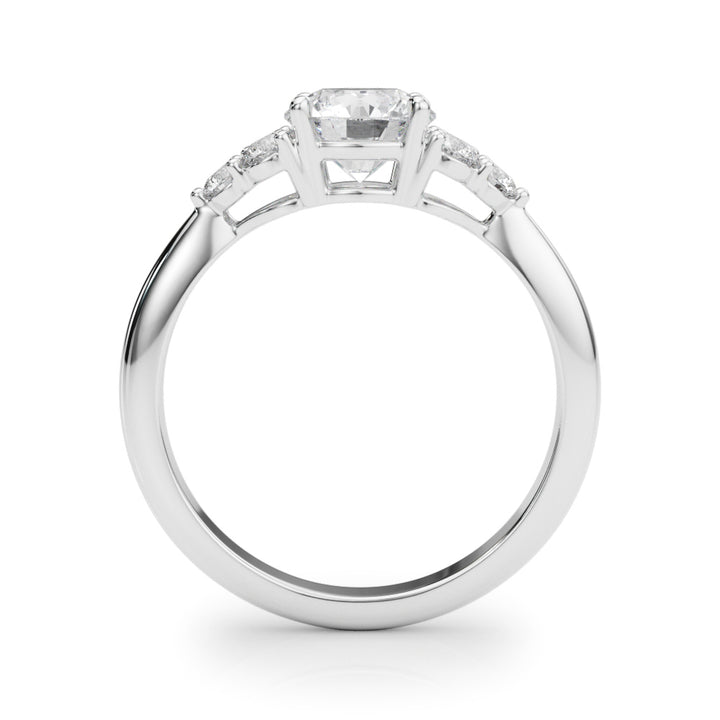 Multi-Diamond Round Accent Ring