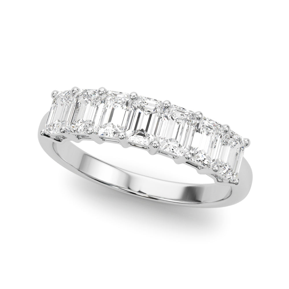 Platinum 1.75 CT Emerald Diamond Engagement Ring