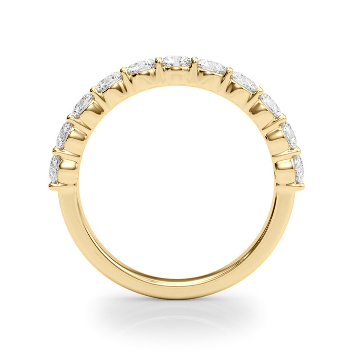 14K Yellow Gold 1/2 CT Diamond Engagement Ring