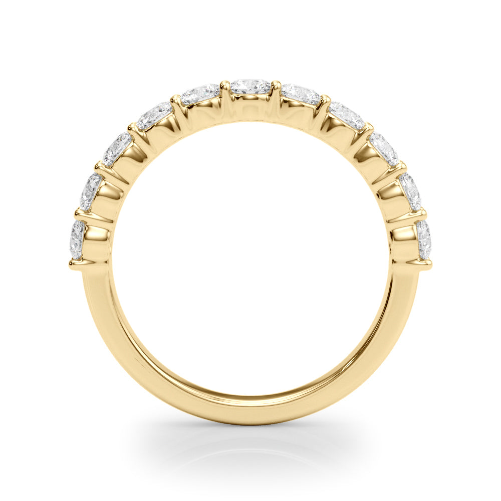 14K Yellow Gold 1/2 CT Diamond Engagement Ring
