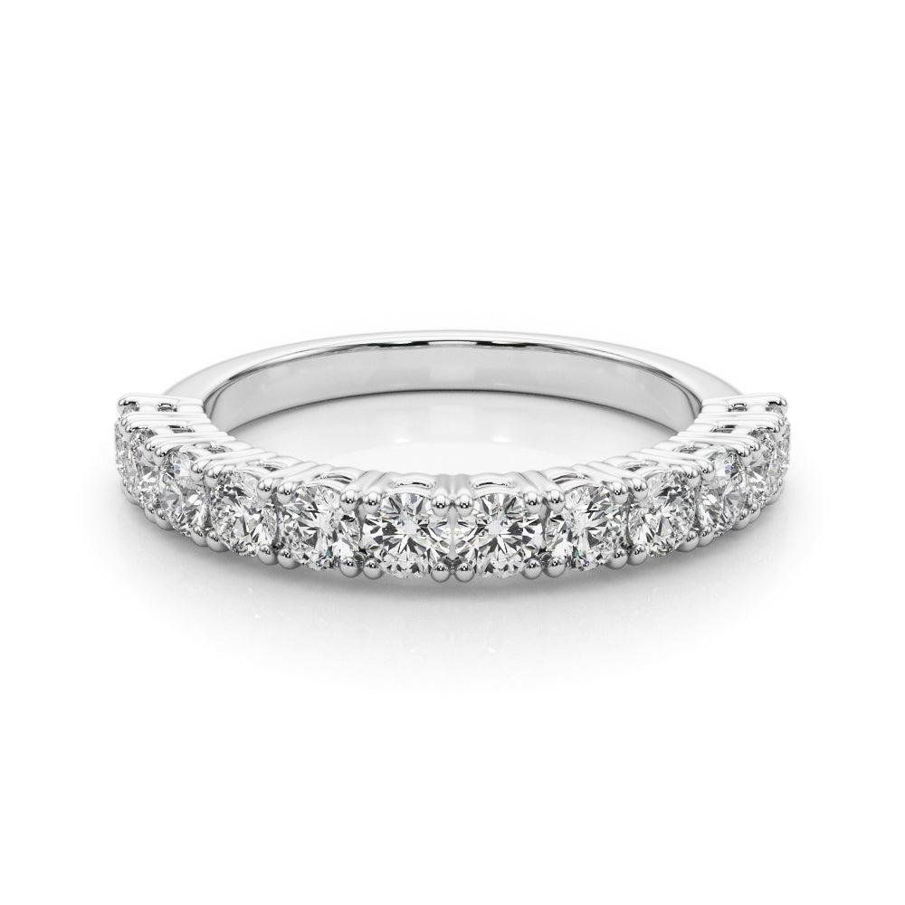 Platinum 1 CT Diamond Wedding Band