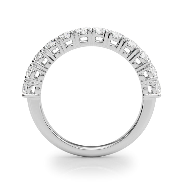 Platinum 1 CT Diamond Wedding Band