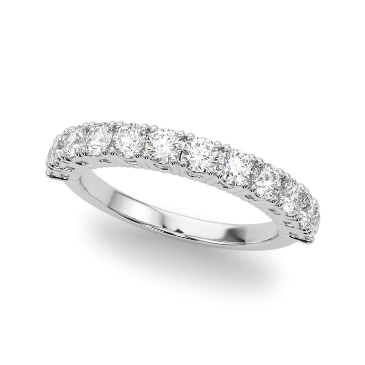 Platinum 1 CT Diamond Wedding Band
