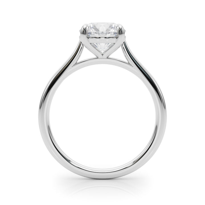 1 CT Lab Diamond 14K White Gold Solitaire