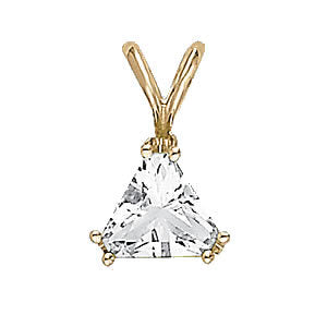 Solitaire Pendant in Premium Metals
