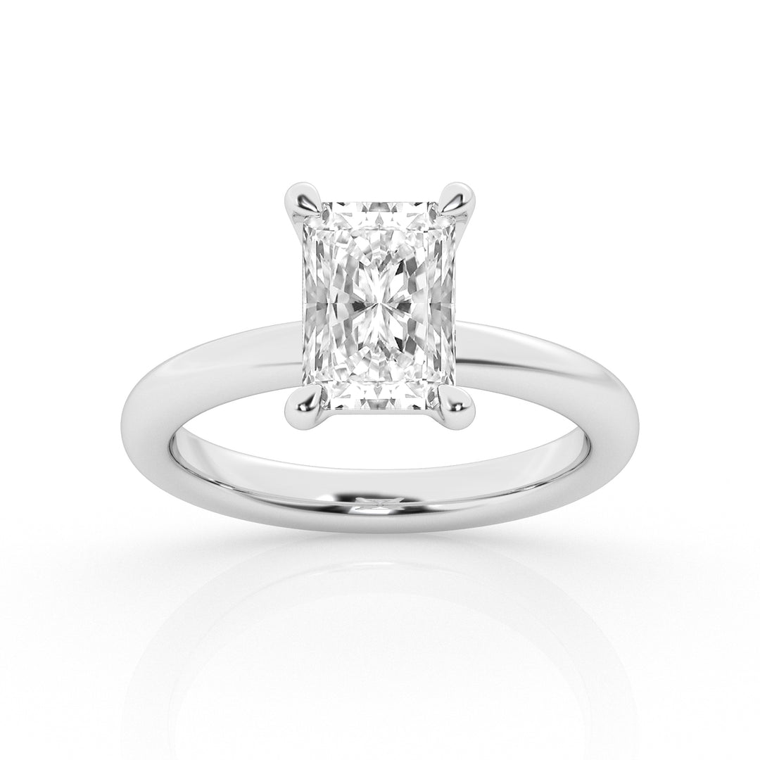 3.00 ct - Radiant  - Solitaire Ring