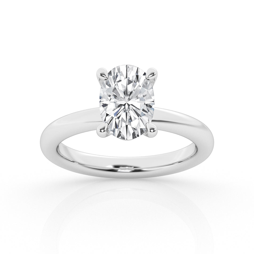 Timeless 2.0 Carat Oval Lab Diamond Engagement Ring
