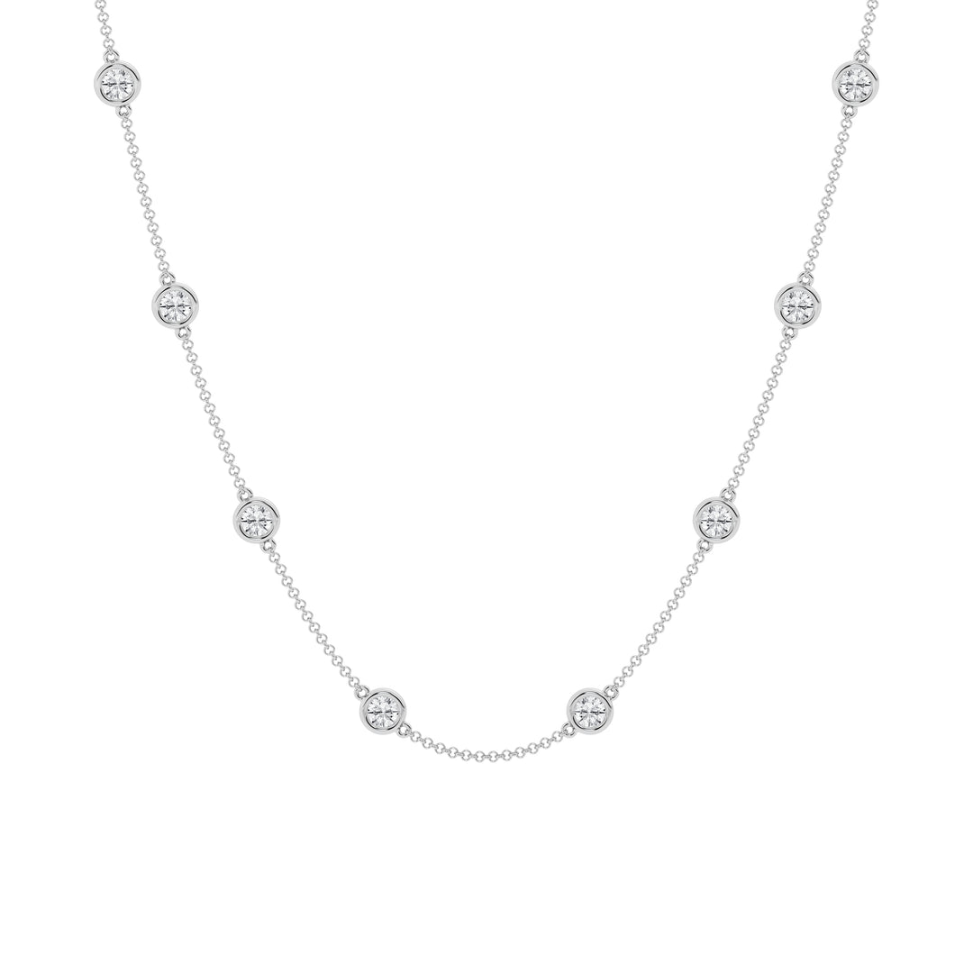 3.00 cttw  Diamonds by the Yard Necklace set