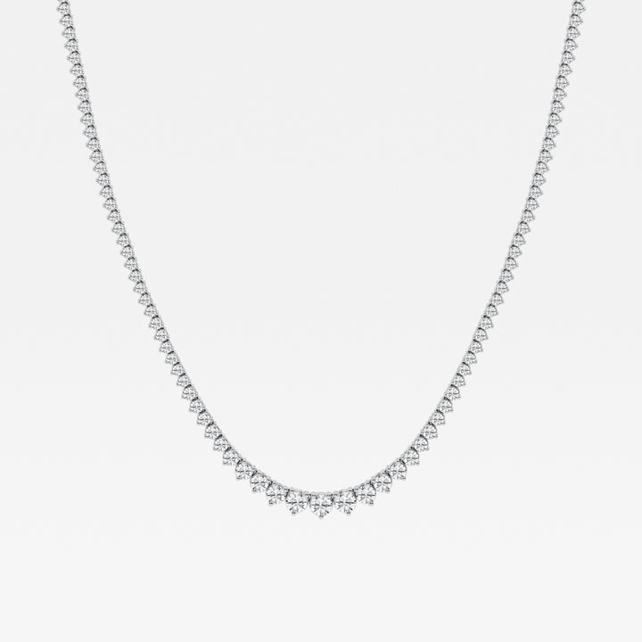 14K White Gold Lab Diamond Rivera Necklace Brilliance