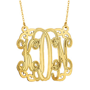 Personalized Gold Fashion Pendant