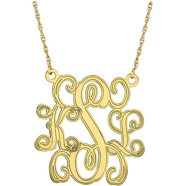 Personalized Gold Fashion Pendant