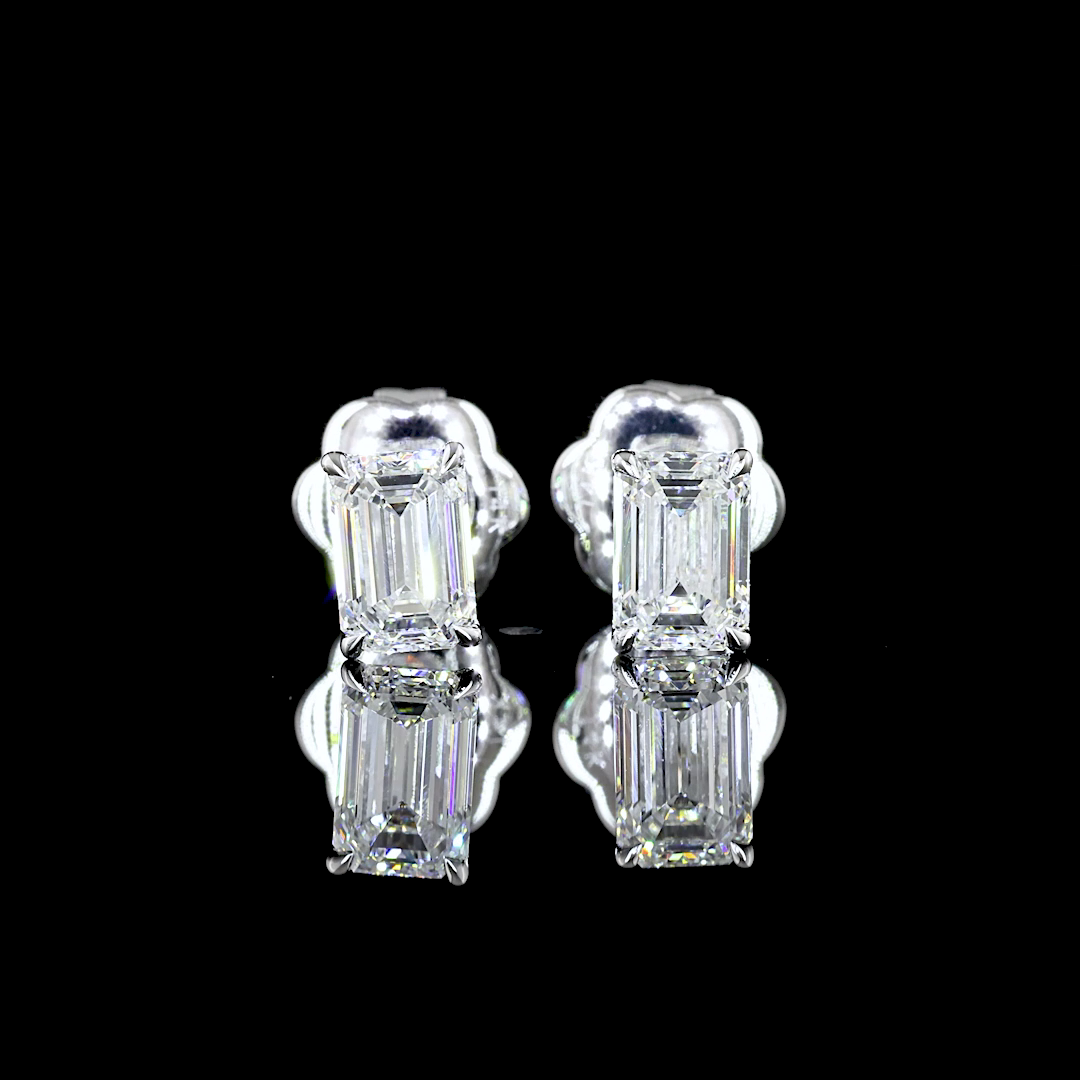 14K WHITE GOLDStuds Earrings