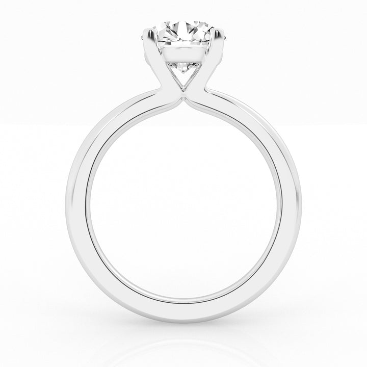 1.00 ct - Round  - Solitaire Ring