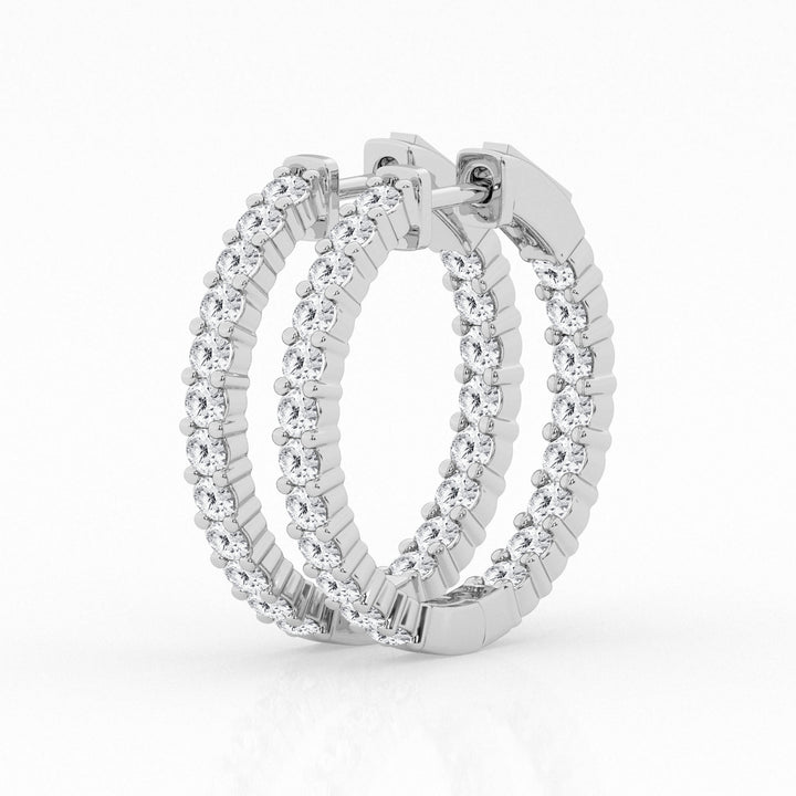 2.00 cttw Gorgeous Hoop Earrings