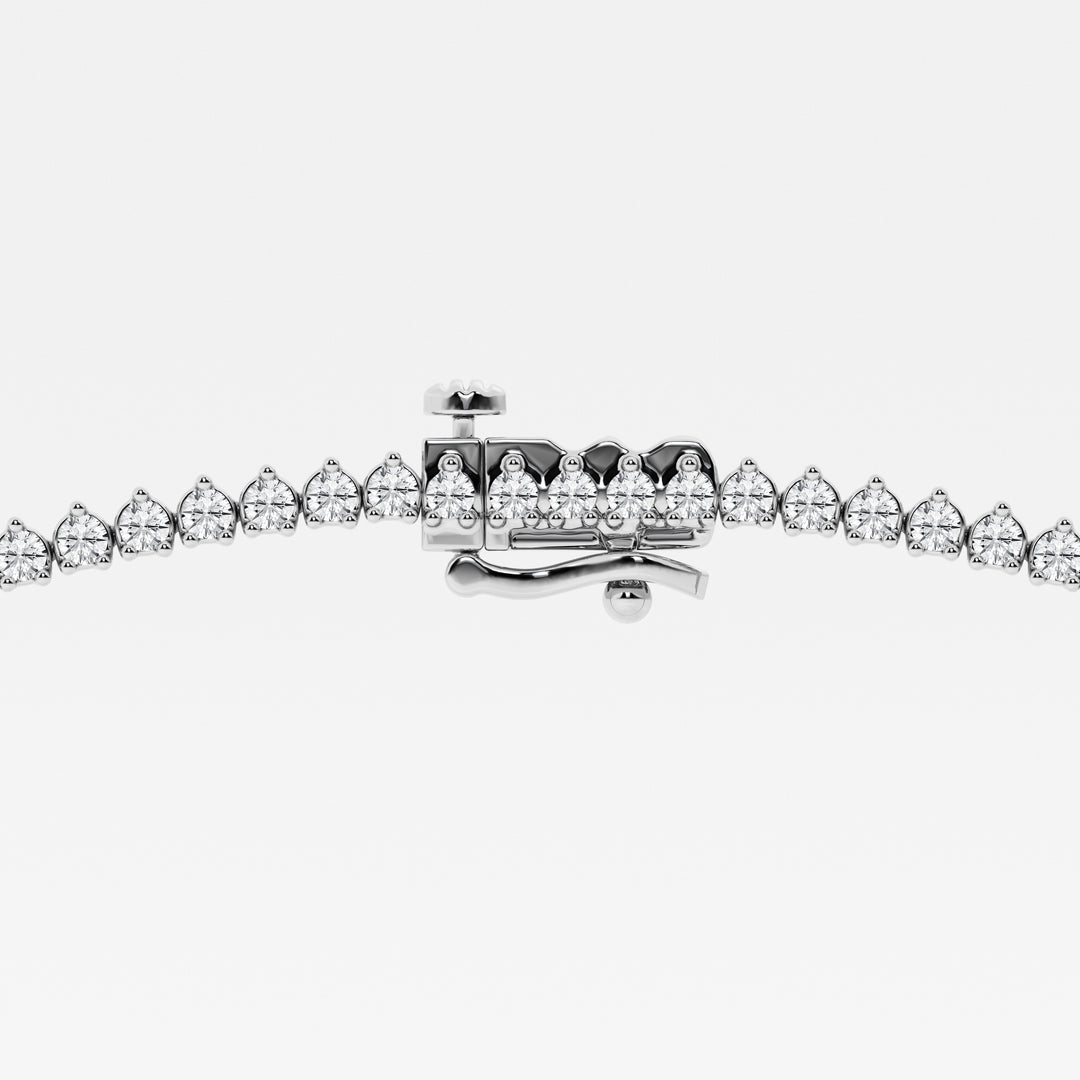 14K White Gold Lab Diamond Rivera Pendant Necklace