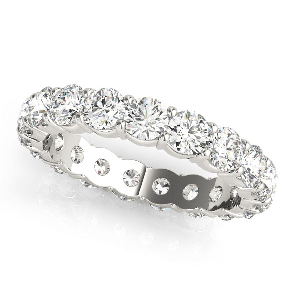 18K White Gold 7/8 ct Diamond Wedding Band