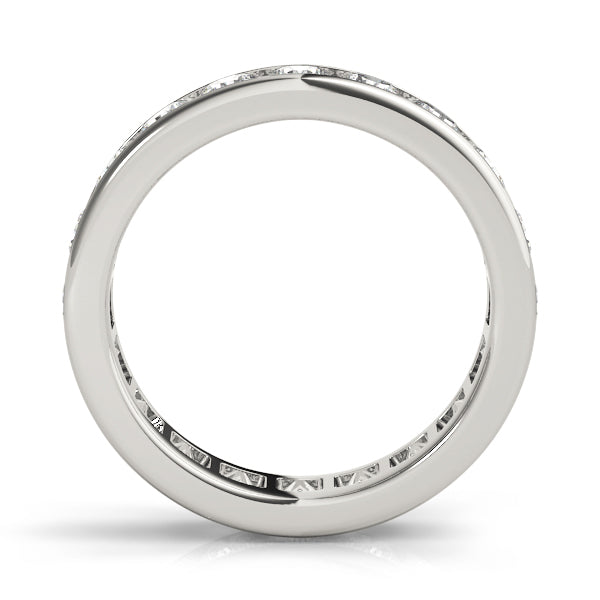 Platinum White Diamond Wedding Ring