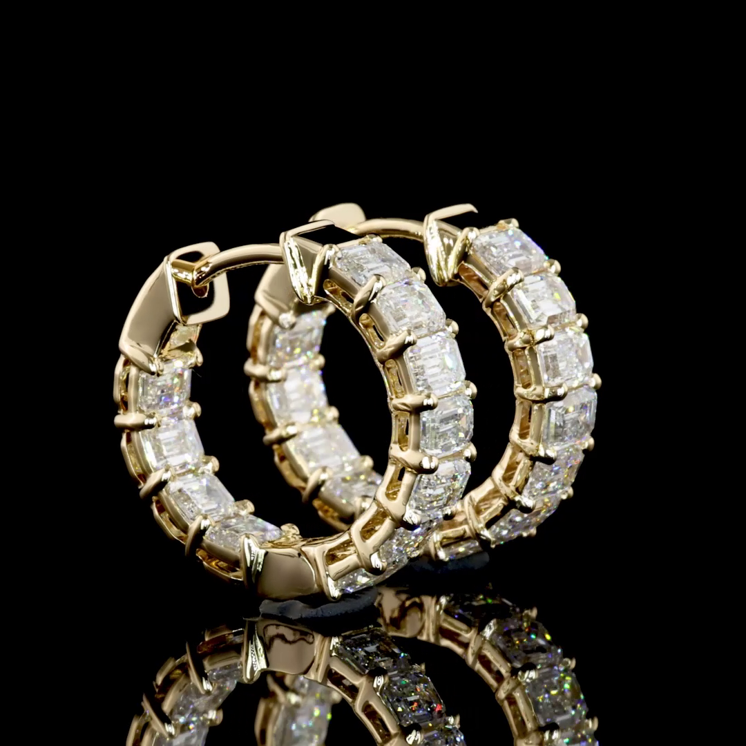 14K YELLOW GOLDHuggies Earrings