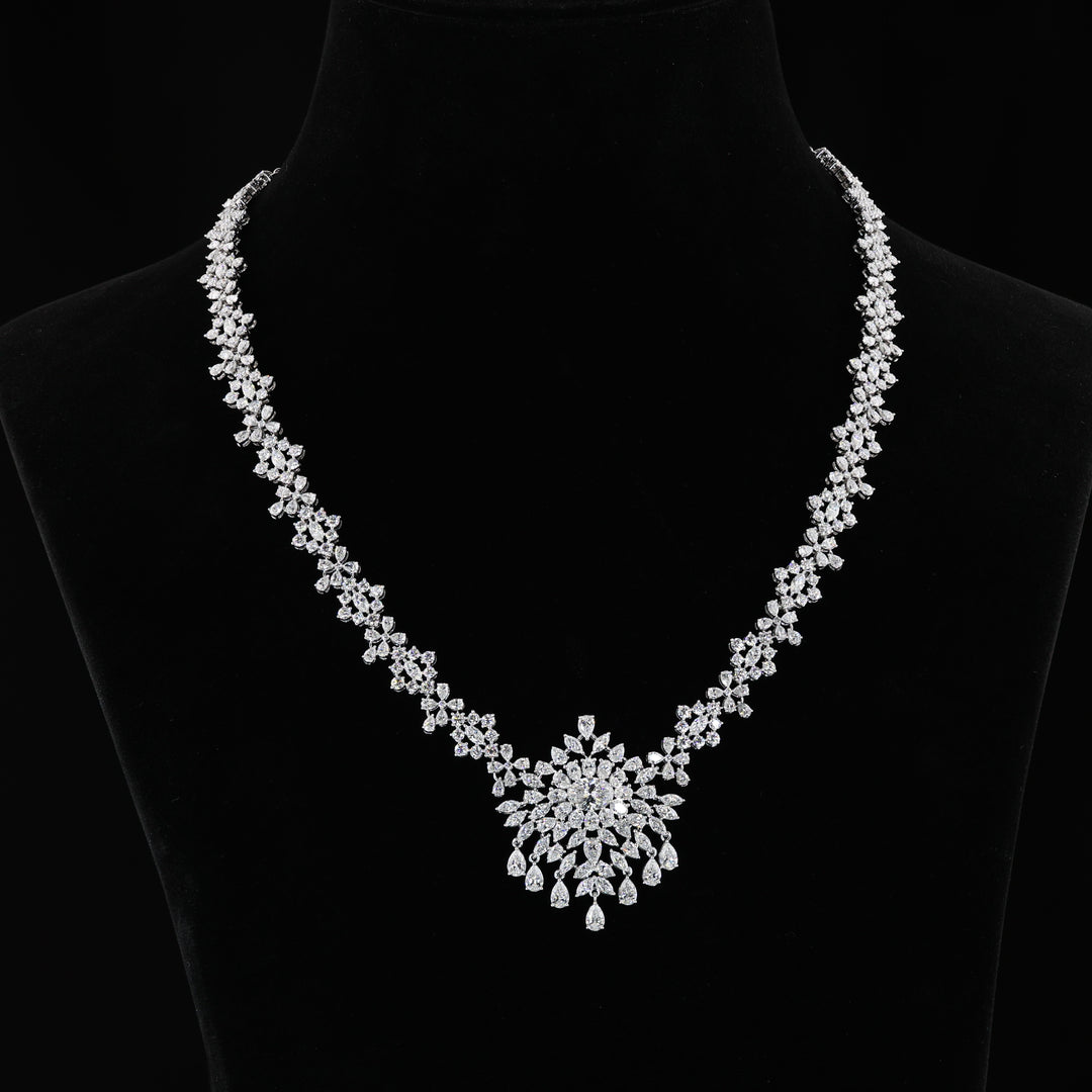 14K WHITE GOLDNecklace Necklace