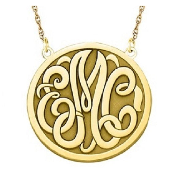 Personalized Gold Fashion Pendant