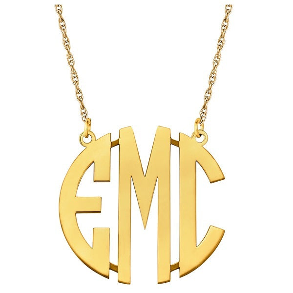 Personalized Gold Fashion Pendant