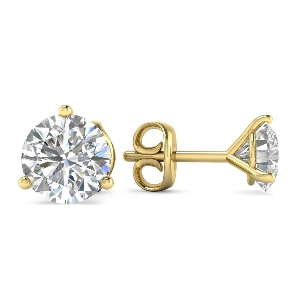 18K YELLOW GOLDMartini Earrings