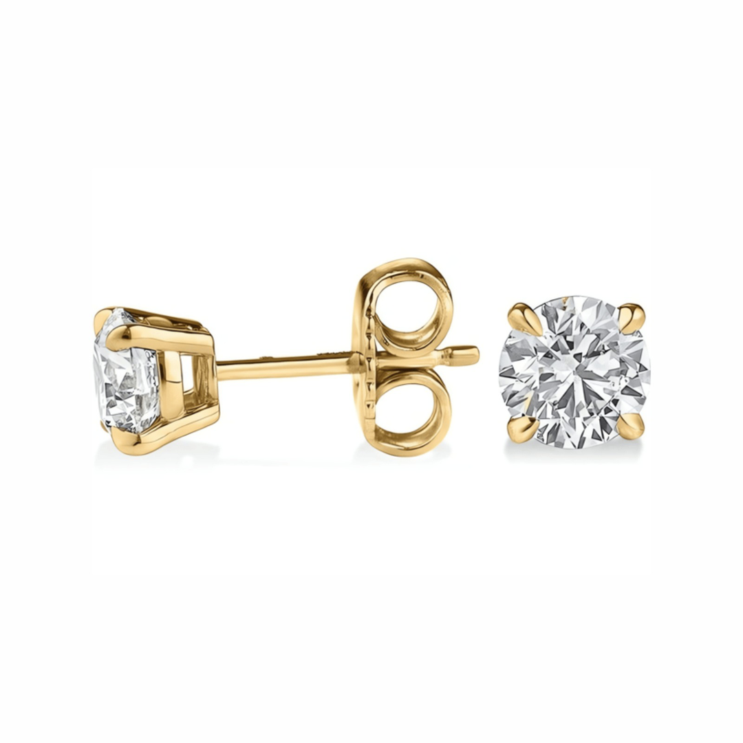 14K WHITE GOLDMartini Earrings